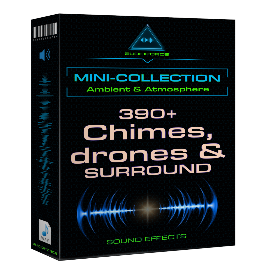 Mini-Coleção: Chimes, Drones & Surround 390+