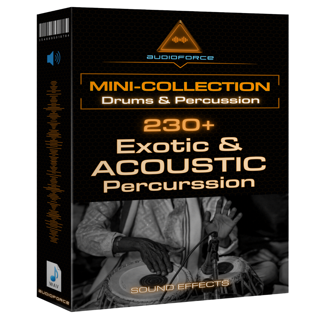 Mini-Coleção: Percussão Exótica & Acústica 230+