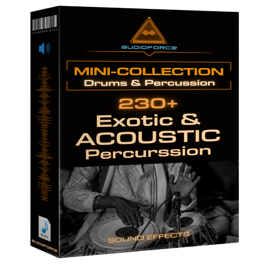 Mini-Coleção: Percussão Exótica & Acústica 230+