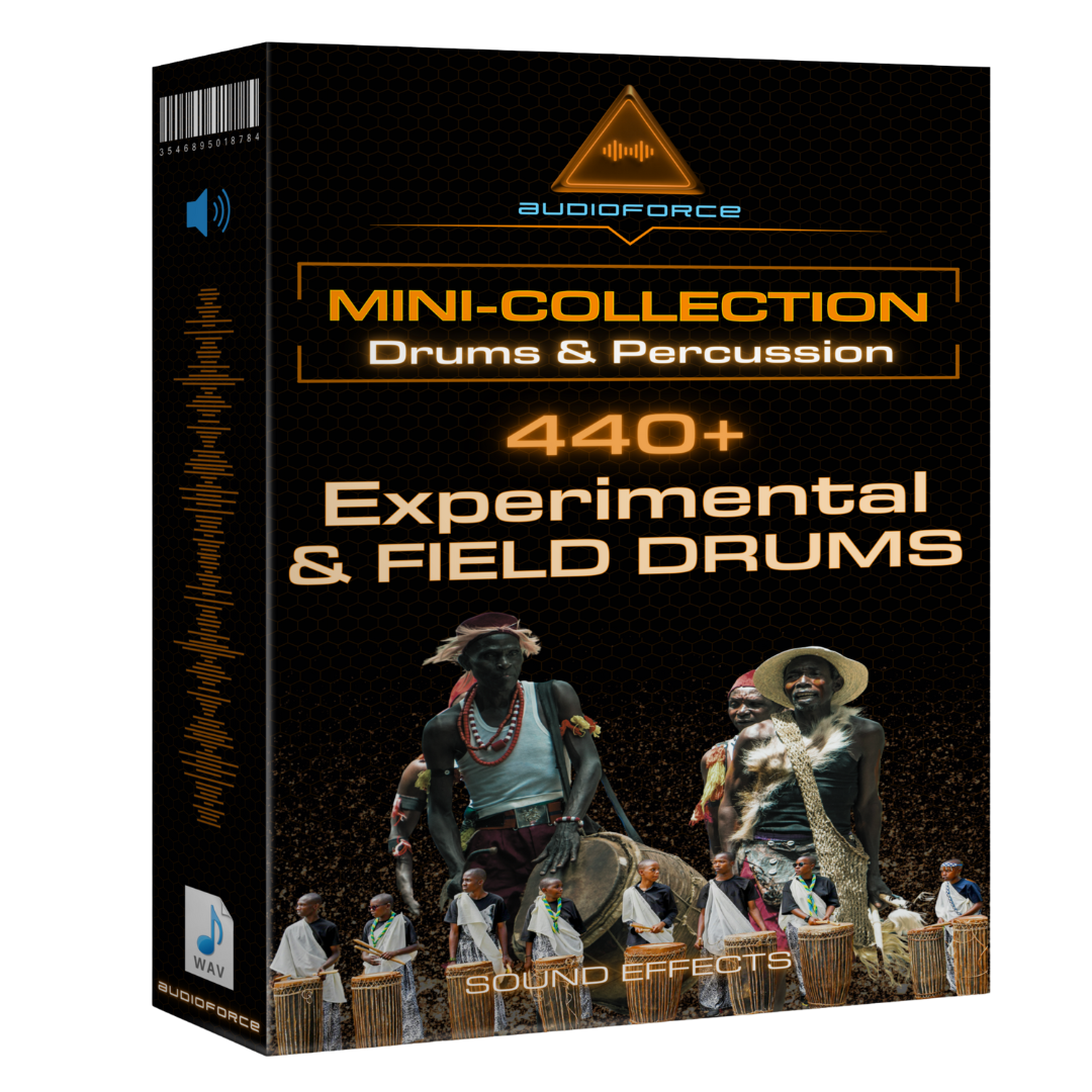 Mini-Coleção: Baterias Experimentais & Field Drums 440+