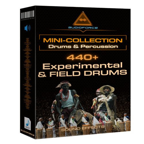 Mini-Coleção: Baterias Experimentais & Field Drums 440+