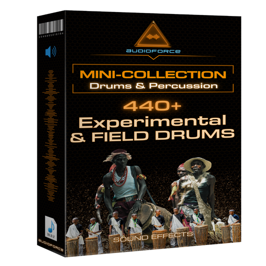 Mini-Coleção: Baterias Experimentais & Field Drums 440+
