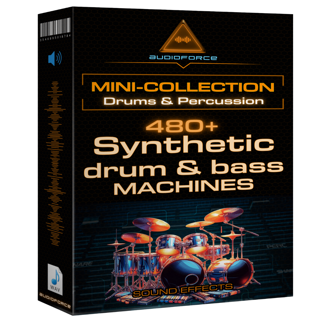 Mini-Coleção: Máquinas de DrumBass Sintéticas 480+