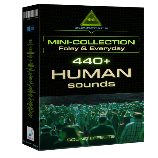 Mini-Coleção: Human Foley 440+