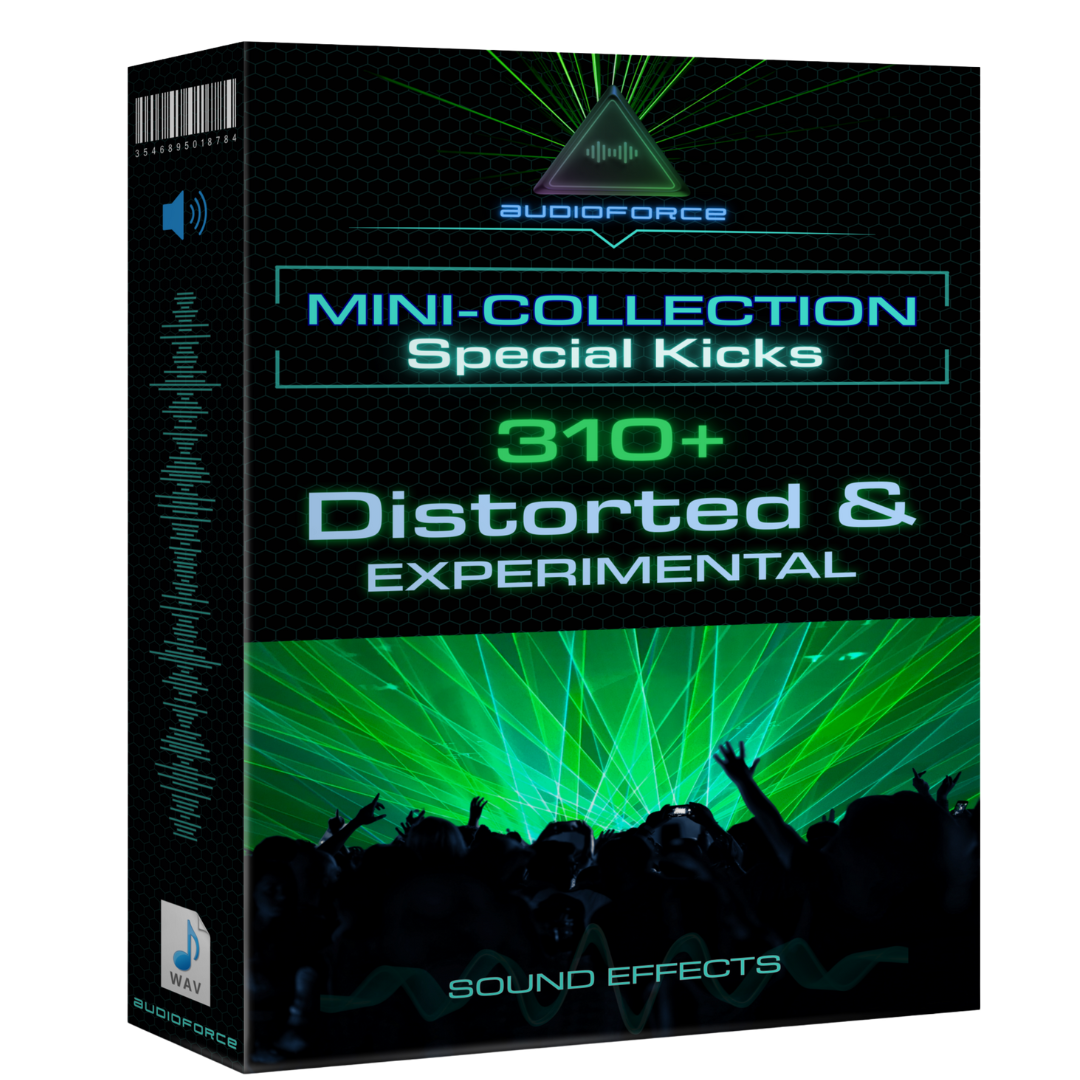 Mini-Coleção: Distorted & Experimental Kicks 310+