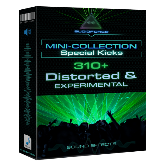 Mini-Coleção: Distorted & Experimental Kicks 310+
