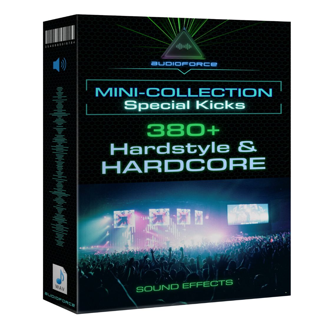 Mini-Coleção: Hardstyle & Hardcore Kicks 380+