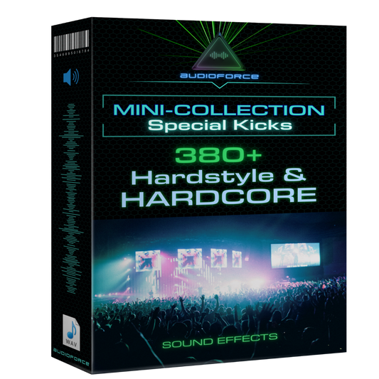 Mini-Coleção: Hardstyle & Hardcore Kicks 380+