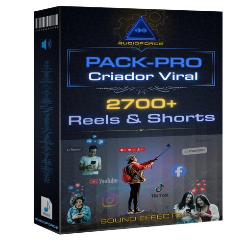 PackPro Criador Viral - Reels & Shorts  2700+