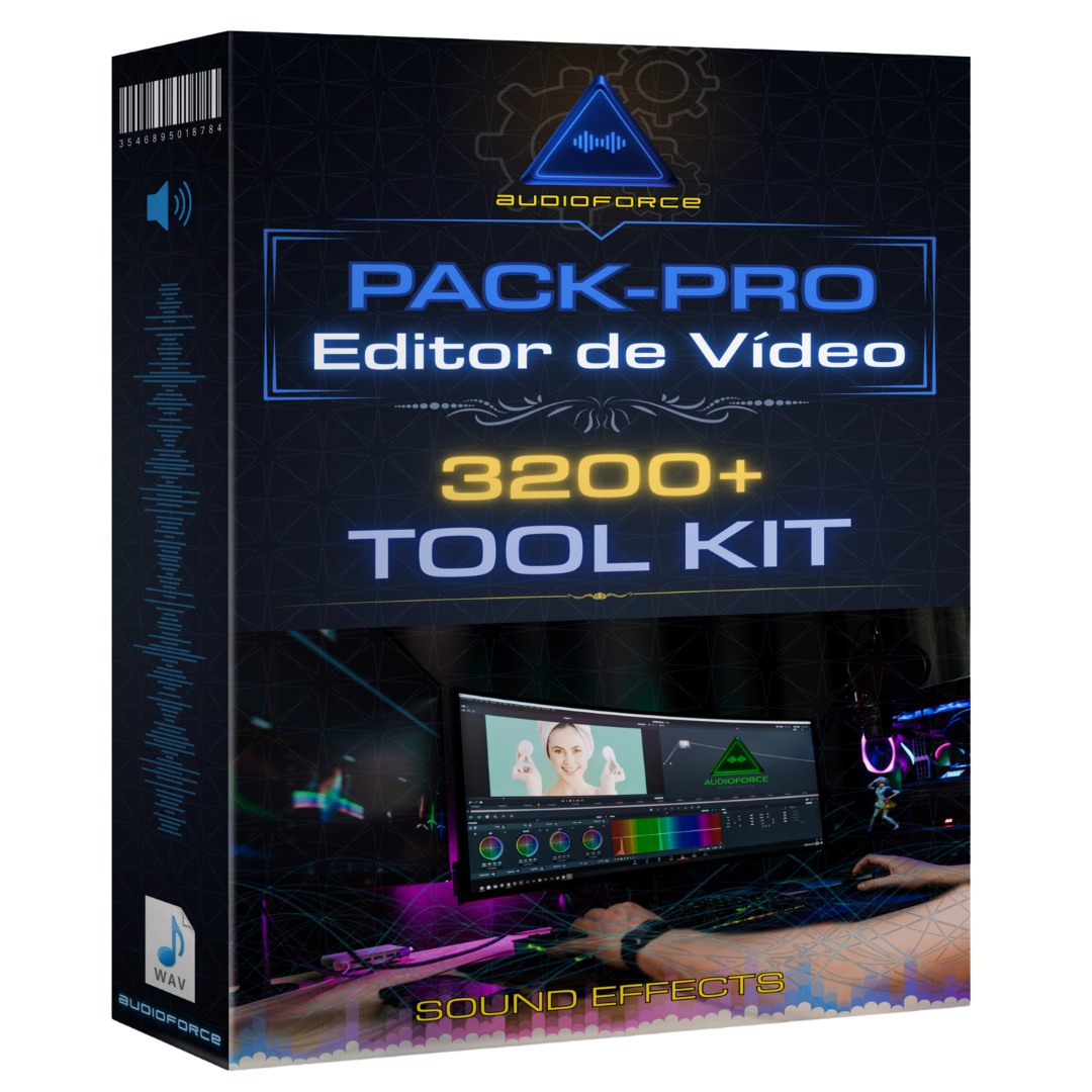 PackPro Editor de Vídeo – Kit FX Profissional 3200+