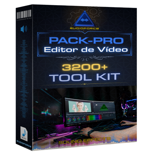 PackPro Editor de Vídeo – Kit FX Profissional 3200+