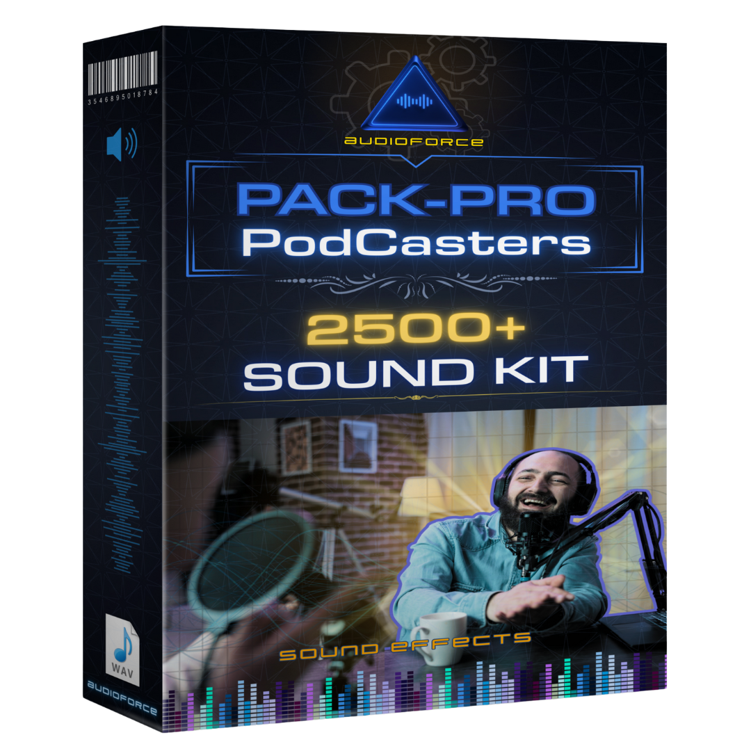 PackPro Podcasters – Kit de Som Profissional 2500+