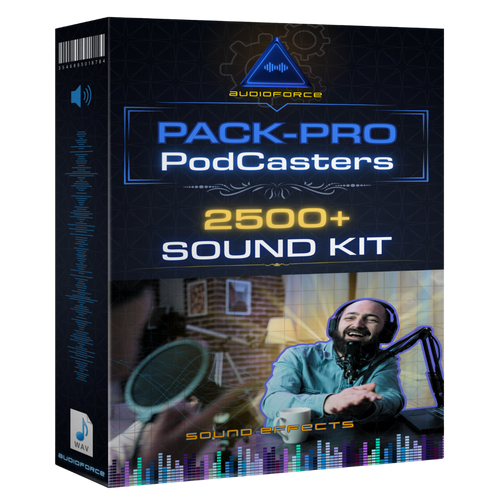 PackPro Podcasters – Kit de Som Profissional 2500+
