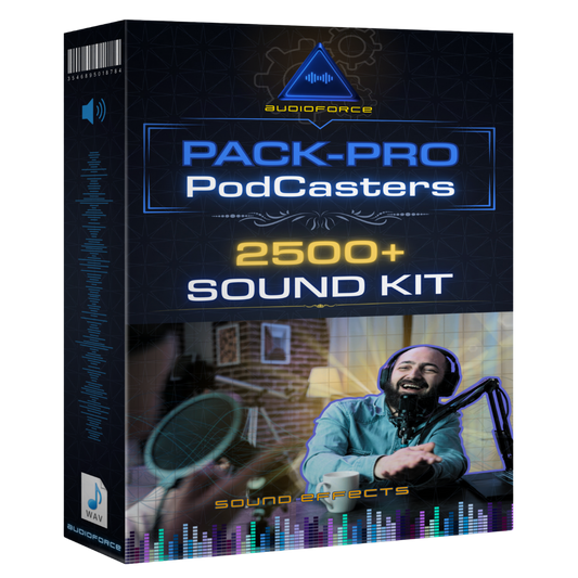 PackPro Podcasters – Kit de Som Profissional 2500+
