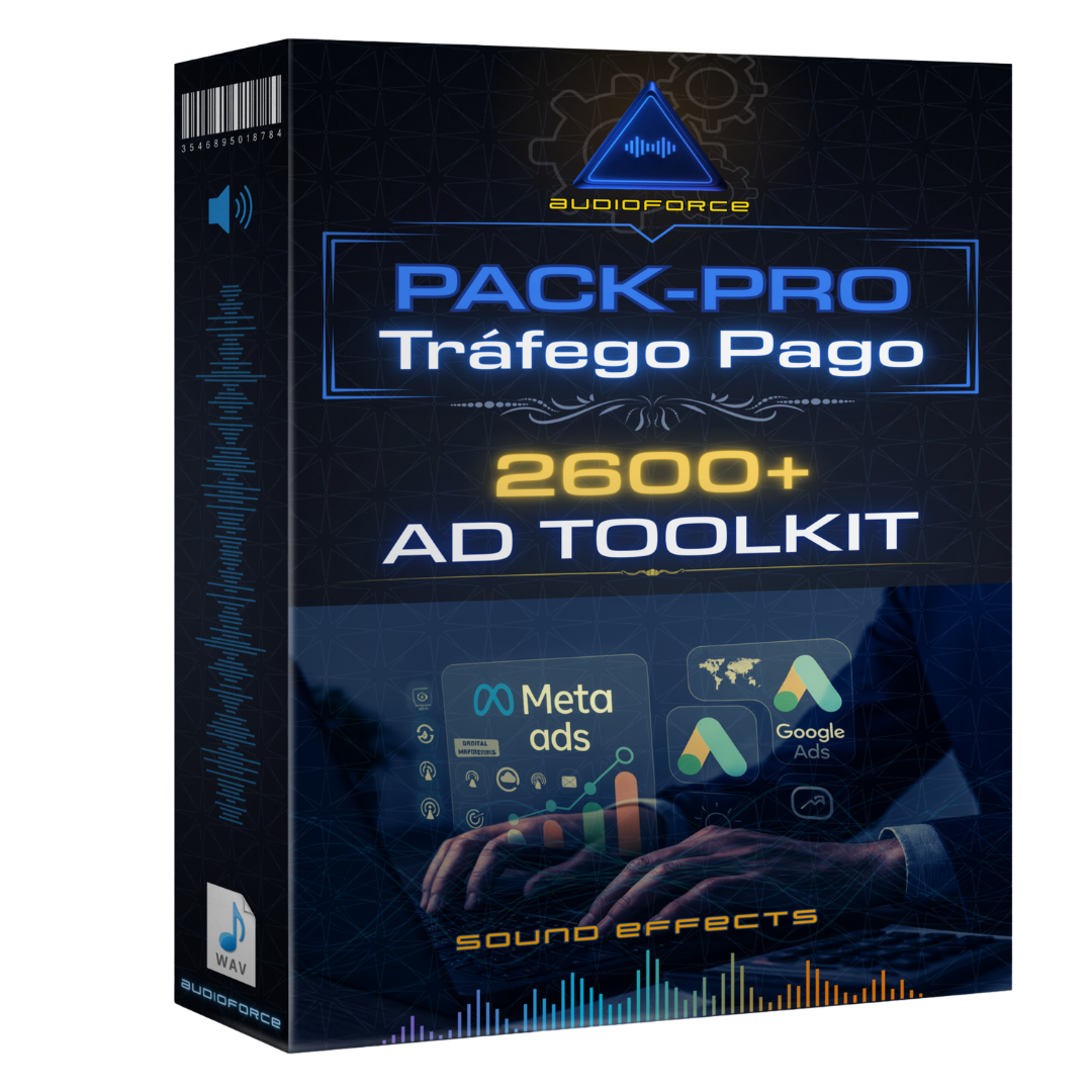 PackPro Tráfego Pago – Sons que Convertem 2600+