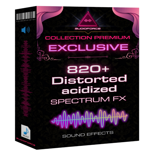 Coleção Premium Exclusiva – Espectro Ácido e Distorcido FX 820+