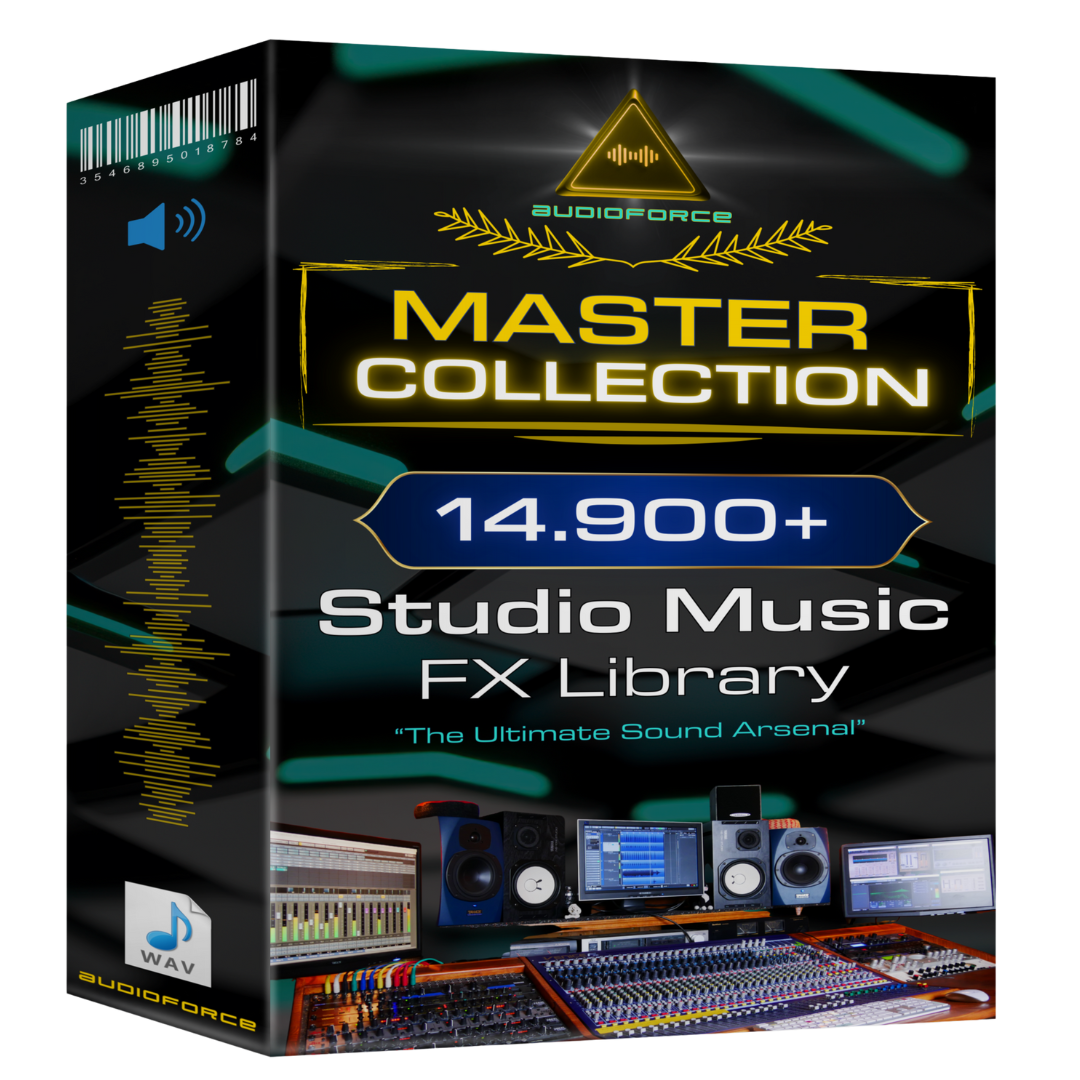 Coleção Master – Biblioteca de Efeitos Musicais de Estúdio 14.900+