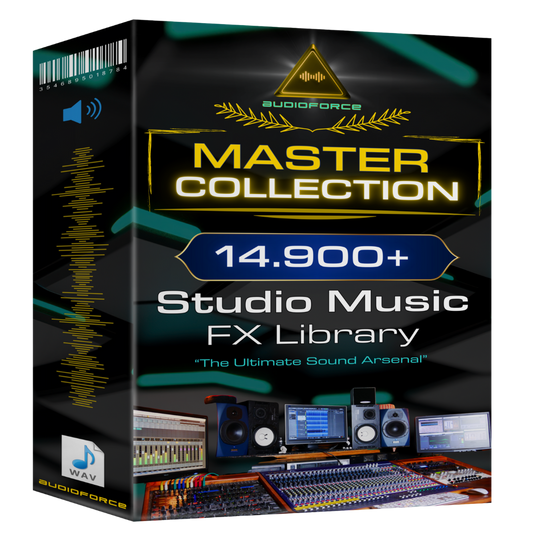 Coleção Master – Biblioteca de Efeitos Musicais de Estúdio 14.900+